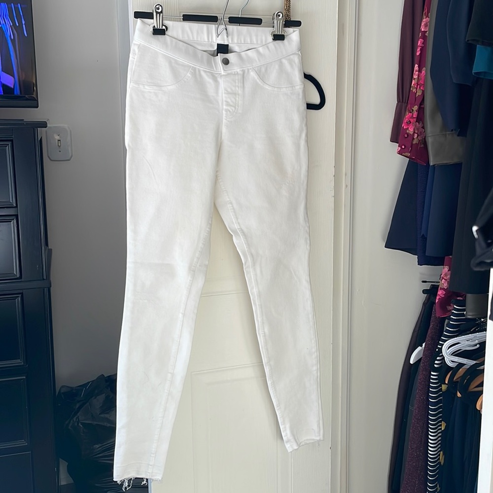 Hue white pants